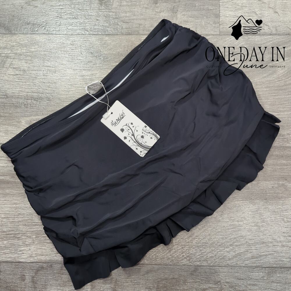 Seagoo Skirted Bikini Bottom Size 10